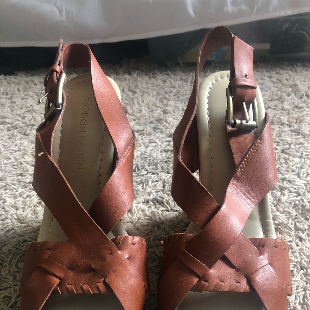 Madison Harding wedge sandals - Picture 7 of 8